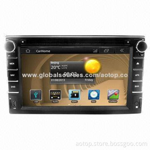 Universal 6.2-inch 2-DIN Touch Screen Android Car DVD GPS Player with 3G, Wi-Fi, AM, FM, MP3, MP4